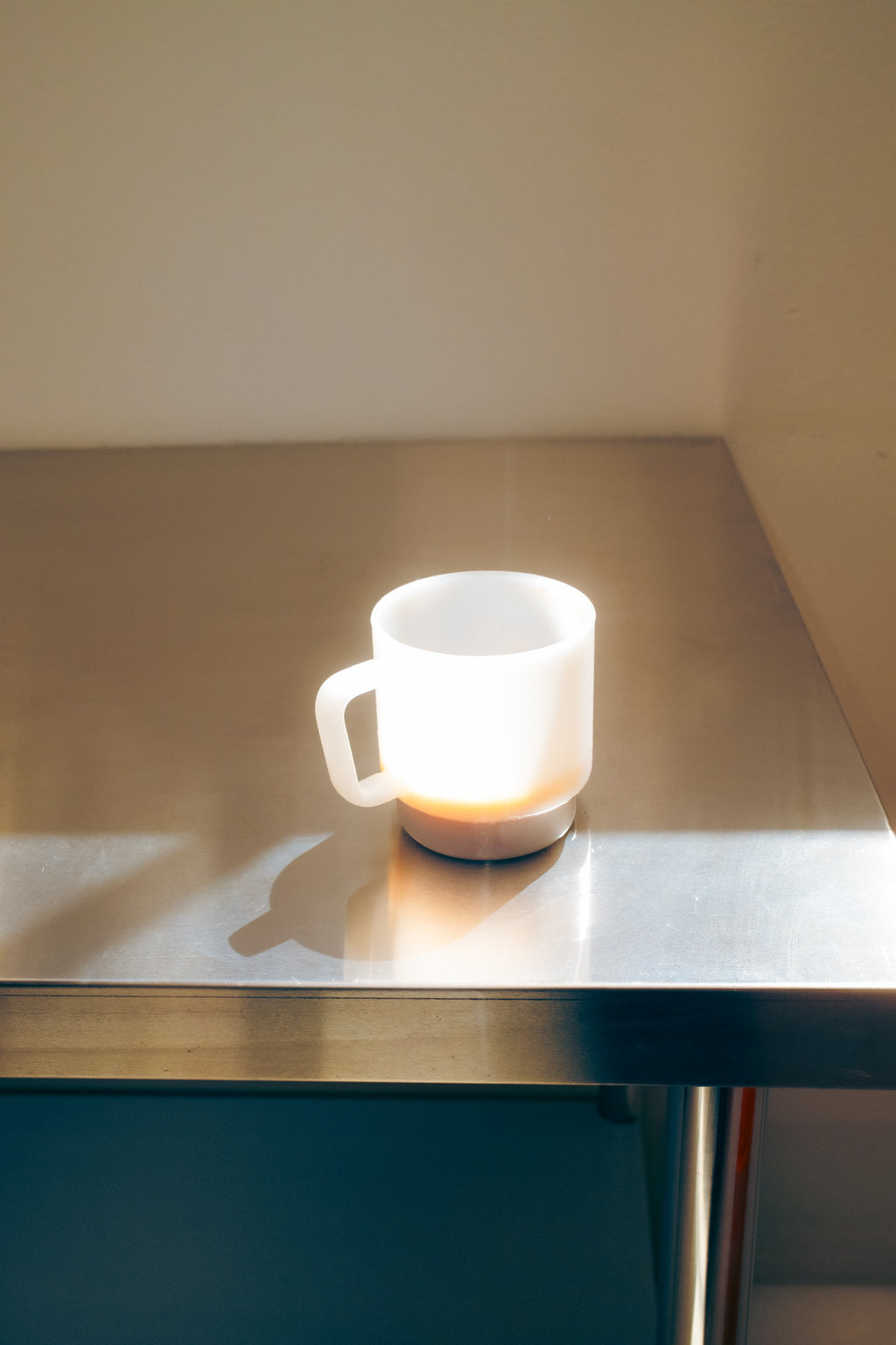 Levin Milk Glass Cup 300ml