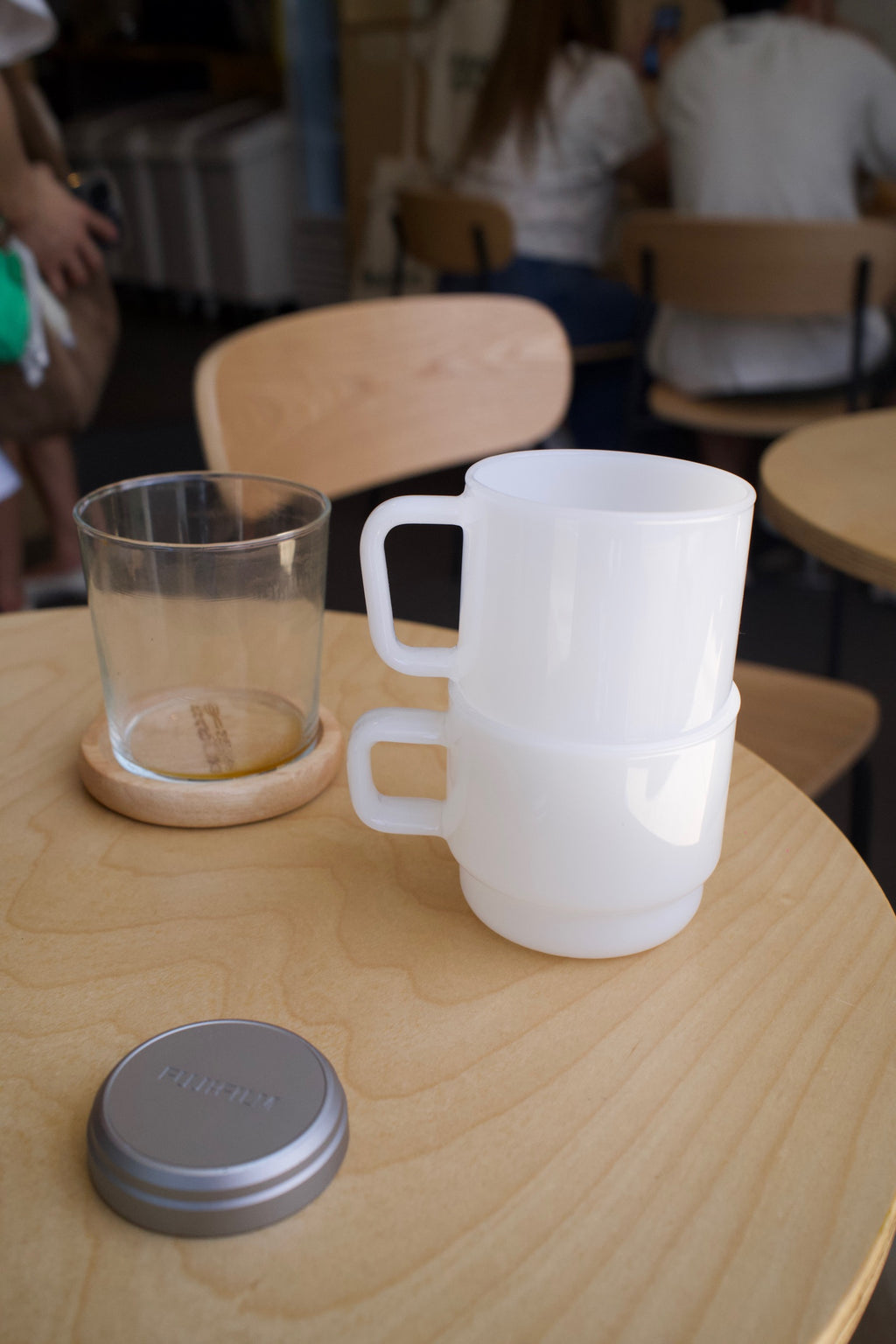 Levin Milk Glass Cup 300ml