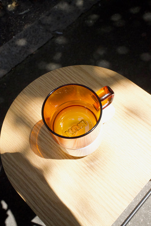 Denys Amber Glass Mug 300ml