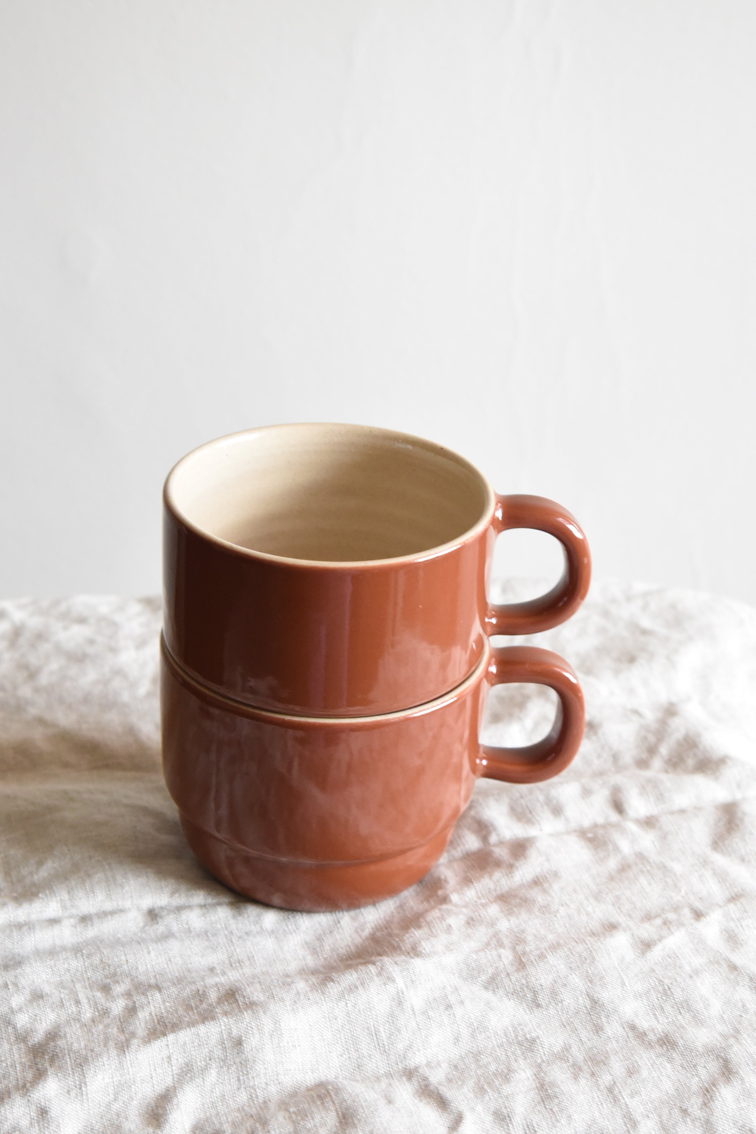 Norie Ceramic Mug 7oz - Cognac