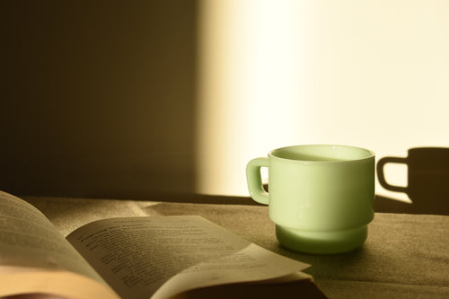 Denys Jade Glass Mug 300ml