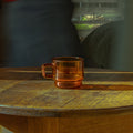 Denys (Short) Amber Glass Cup 300ml