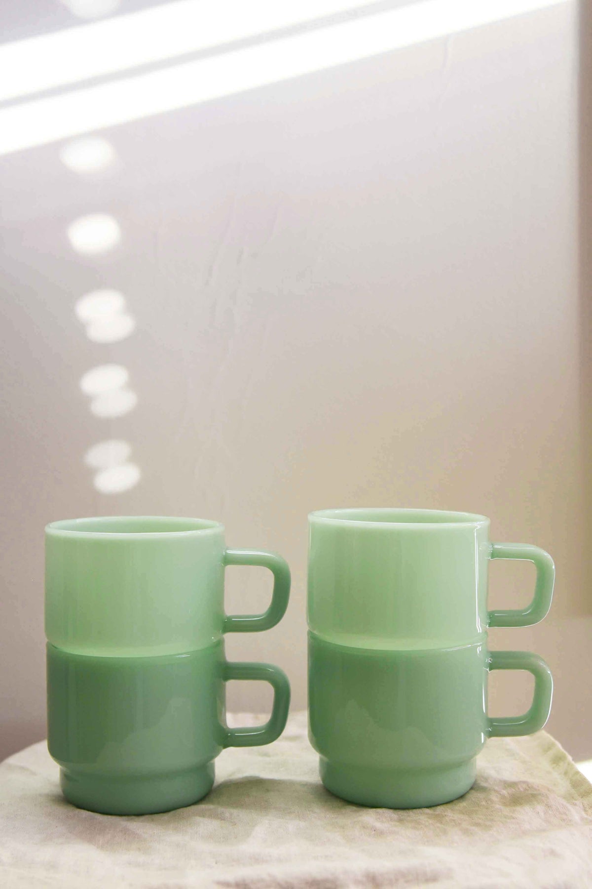 Denys (Short) Jade Glass Cup 300ml