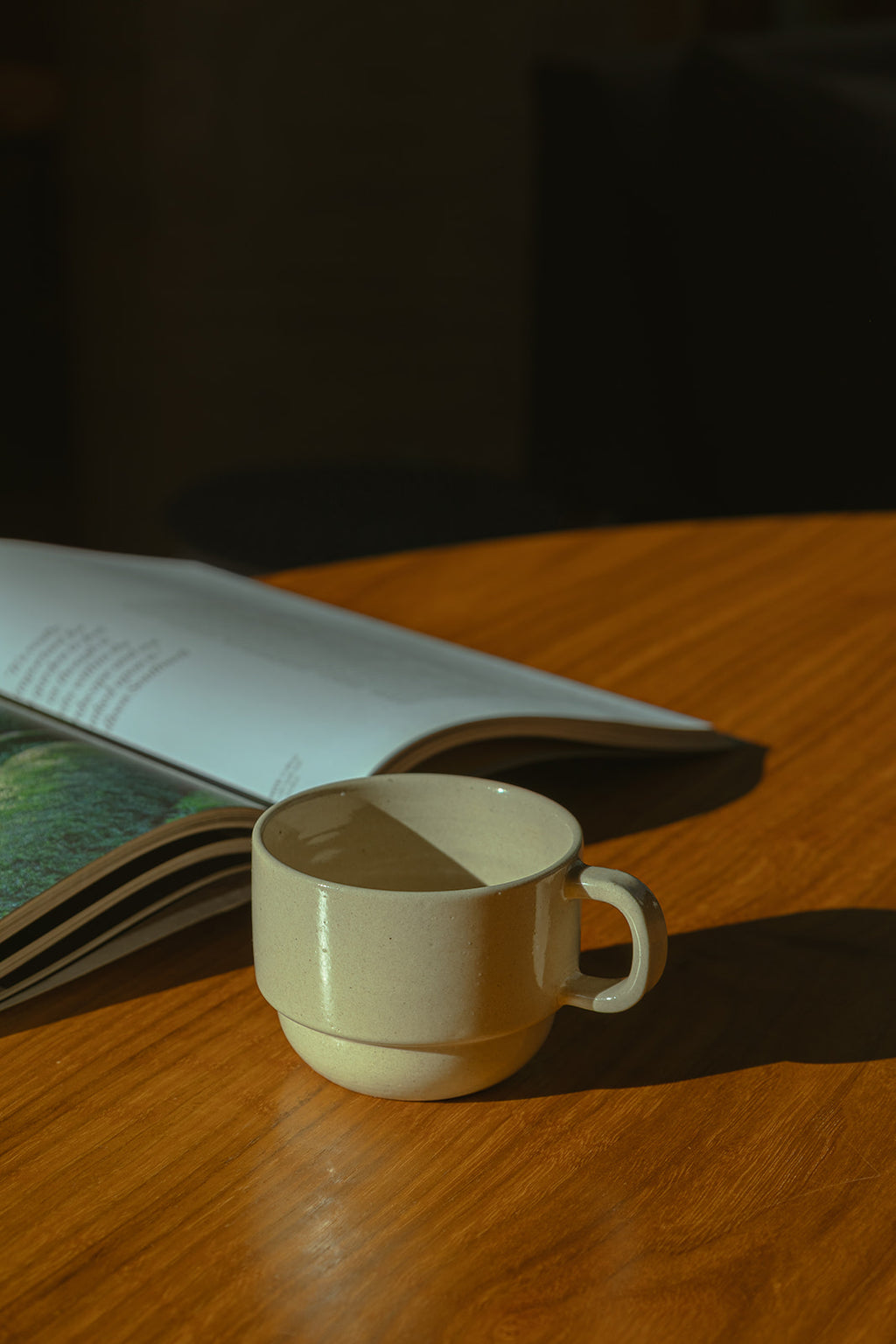 Norie Ceramic Cup 7.5oz - Ecru
