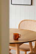 Levin (Tall) Amber Glass Cup 300ml