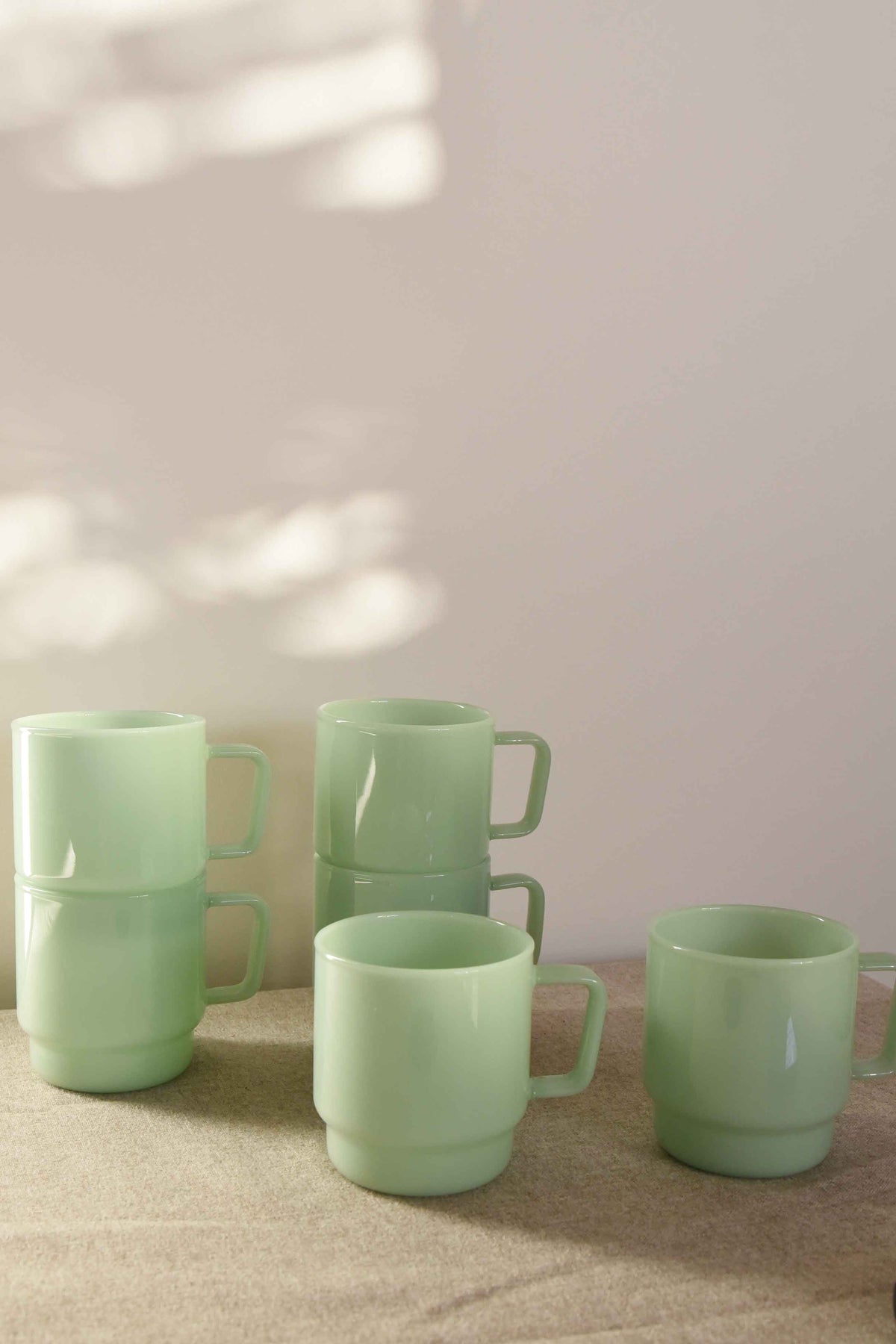 Levin (Tall) Jade Glass Cup 300ml